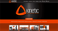 Desktop Screenshot of kinetic-corp.com
